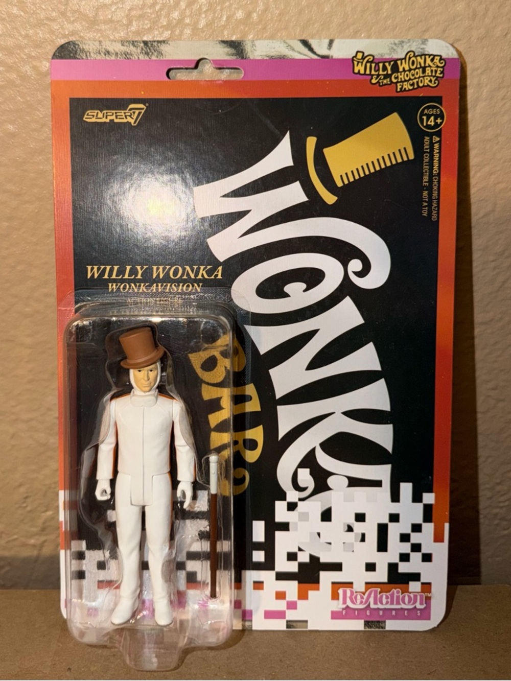 Super7 Willy Wonka & The Chocolate Factory Wonkavision ReAction Action Figure